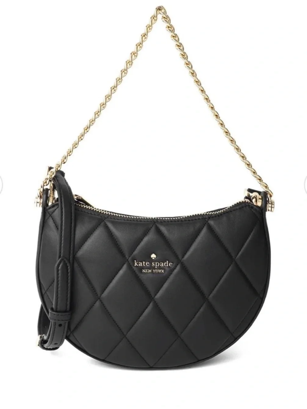 Kate Spade New York Shoulder Bag KC495 001 Black Gold
